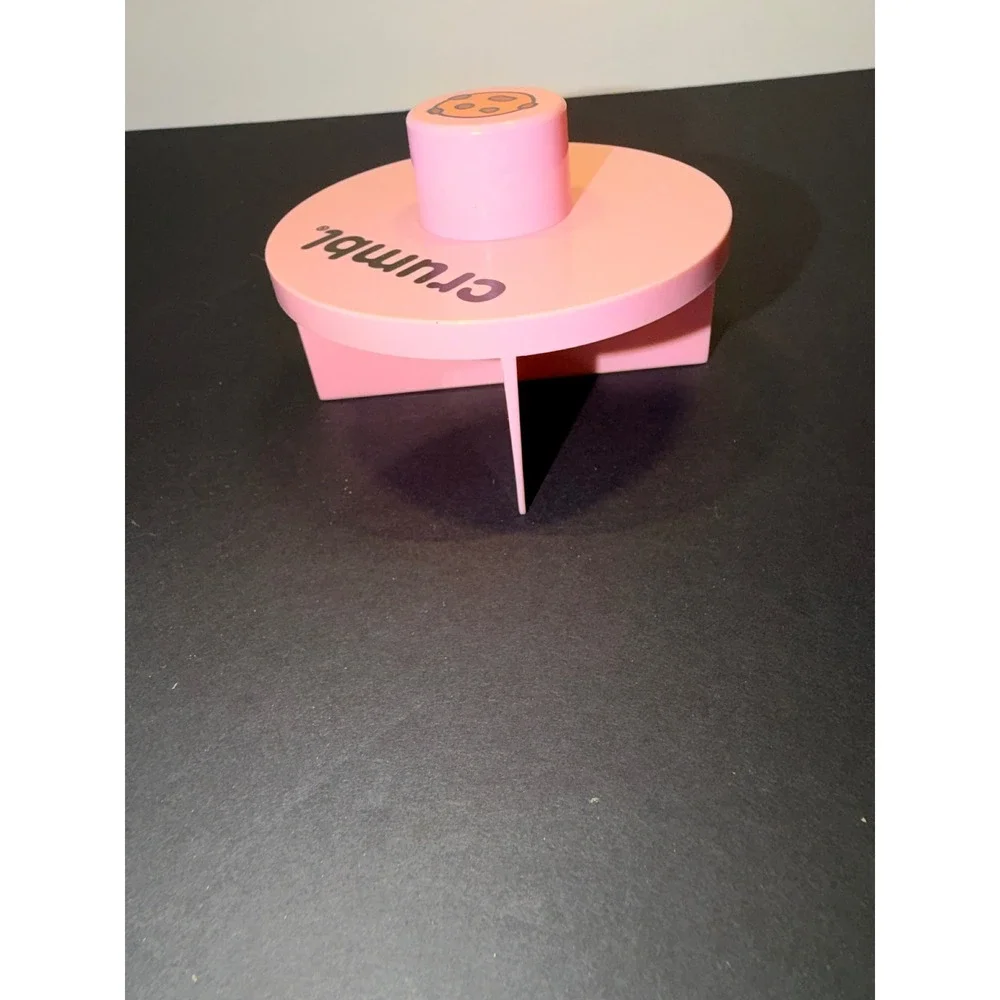 Crumbl Cookies Pink Cookie Cutter Slicer 4-Way Divider Official Merchandise